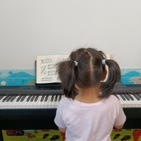送给女儿的礼物，雅马哈电钢琴真香