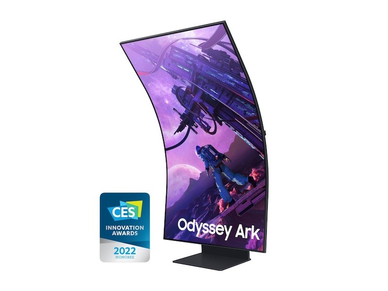 三星推出 Odyssey Ark 曲面屏：4K Mini-LED面板、1000R曲率