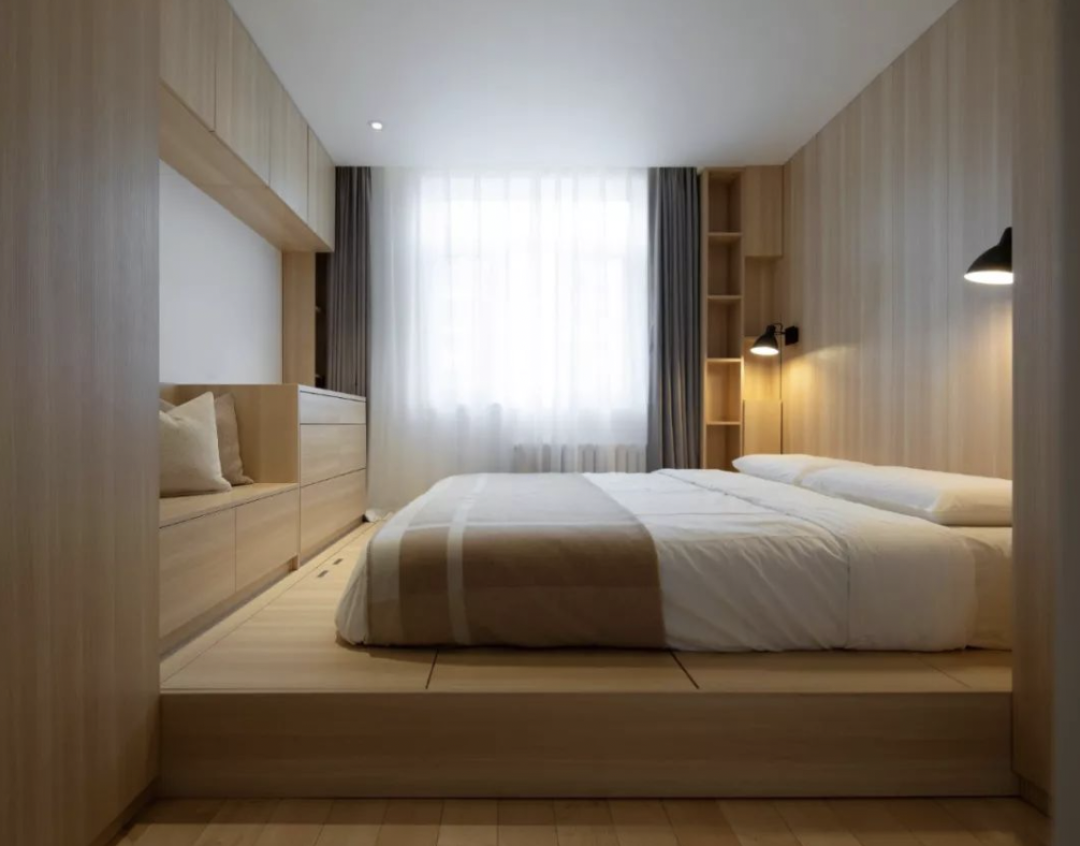 爆改北京市中心100㎡老破小回型吊顶拯救采光更有超全老人房设计能住