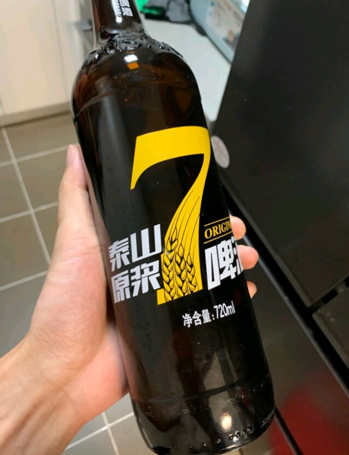 超好喝的泰山七天鲜啤酒