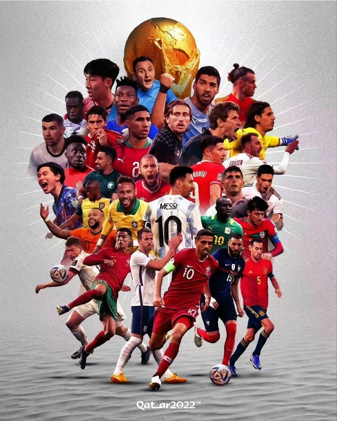 世界杯-梅西足球明星壁纸