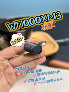 捡漏旗舰降噪耳机索尼WF-1000XM3