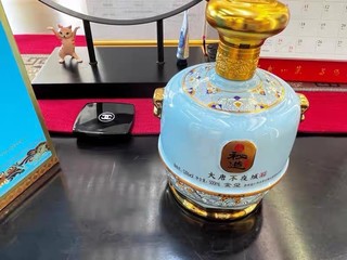 大唐秘造金玺53度大曲酱香型白酒礼盒