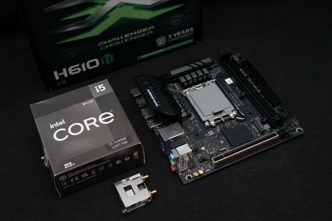 铭瑄ms-挑战者 h610itx 2.