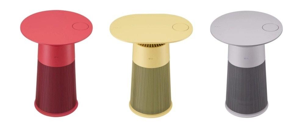 是桌子、台灯？LG推出全新空气净化器：集空气净化、无线充电、氛围照明为一体