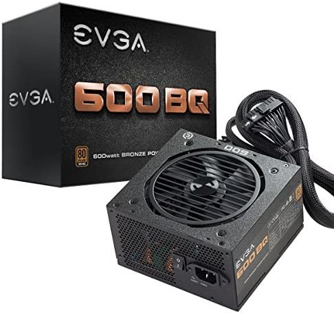 拼凑NAS计划 淘个二手电源可好 EVGA 600BQ 600W半模组电源