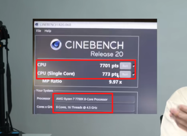 网传丨新料！AMD 新锐龙 Ryzen 7 7700X 的CB R20跑分曝光_CPU_什么值得买