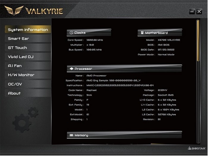 不比一线差：映泰终于发布 X670E Valkyrie 旗舰主板，新锐龙座驾