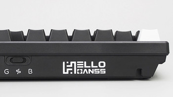 【风竹】静享·指尖的美好-HELLO GANSS HS108T三模机械键盘评测