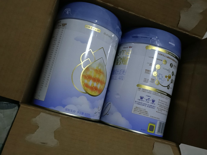 启赋4段奶粉怎么样 俩小孩都一直吃的惠氏,日期新鲜._什么值得买