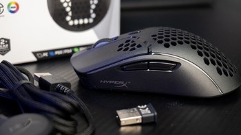 轻炫的“洞洞”鼠标，HyperX Pulsefire Haste Wireless旋火游戏鼠标的使用体验