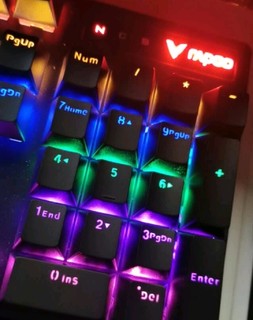 ​雷柏 V500PRO 机械键盘 有线键盘 游戏键