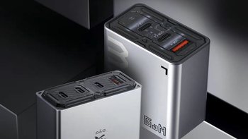 红魔氘锋能量块透明氮化镓系列充电器发售：全新设计，兼容多设备、多协议