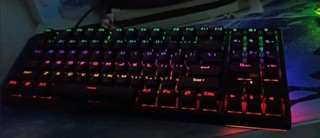 ​雷神有线游戏机械键盘红轴KG3089R 幻彩版