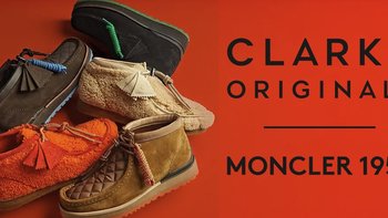 Clarks x Moncler 首度联名，袋鼠鞋披上羊毛，秋冬天脚不能受凉！
