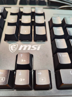 网红电竞机械键盘，微星gk50z