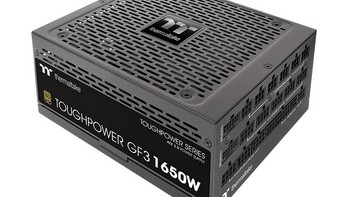 最高1650W、双16Pin：曜越Tt 发布 Toughpower GF3 Gold 系列 金牌电源