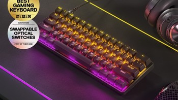 赛睿发布 Apex 9 TKL、Apex 9 Mini 新款机械键盘，采用急速光轴，速度提升33%