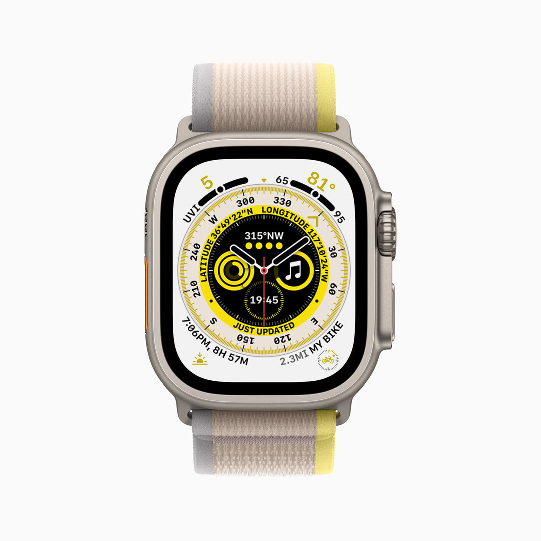 苹果发布 Watch Ultra ：更大、更坚固、更专业，为专业玩家