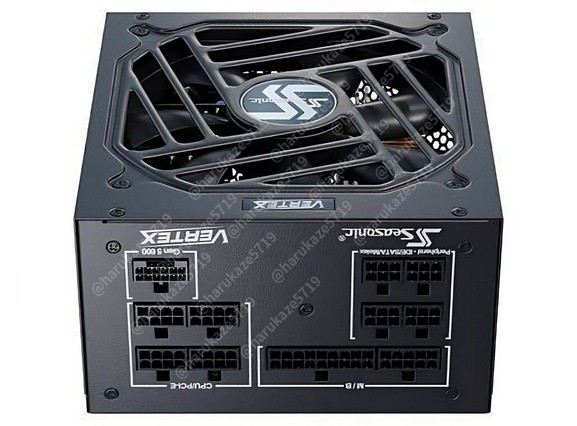 海韵发布Seasonic PS Vertex 系列电源，峰值1200W，白金效能，提供单16Pin新接口