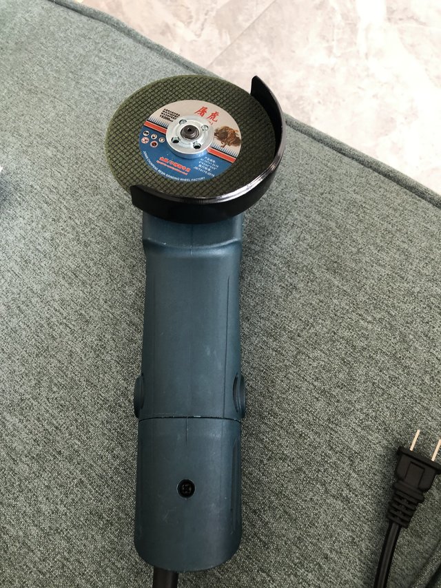 有了角磨机，啥活自己干。