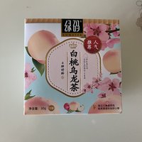 白嫖的白桃乌龙茶