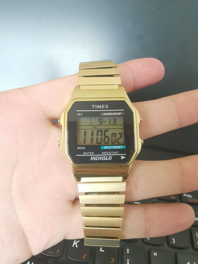 天美时小金表，6期免息约等于不要钱