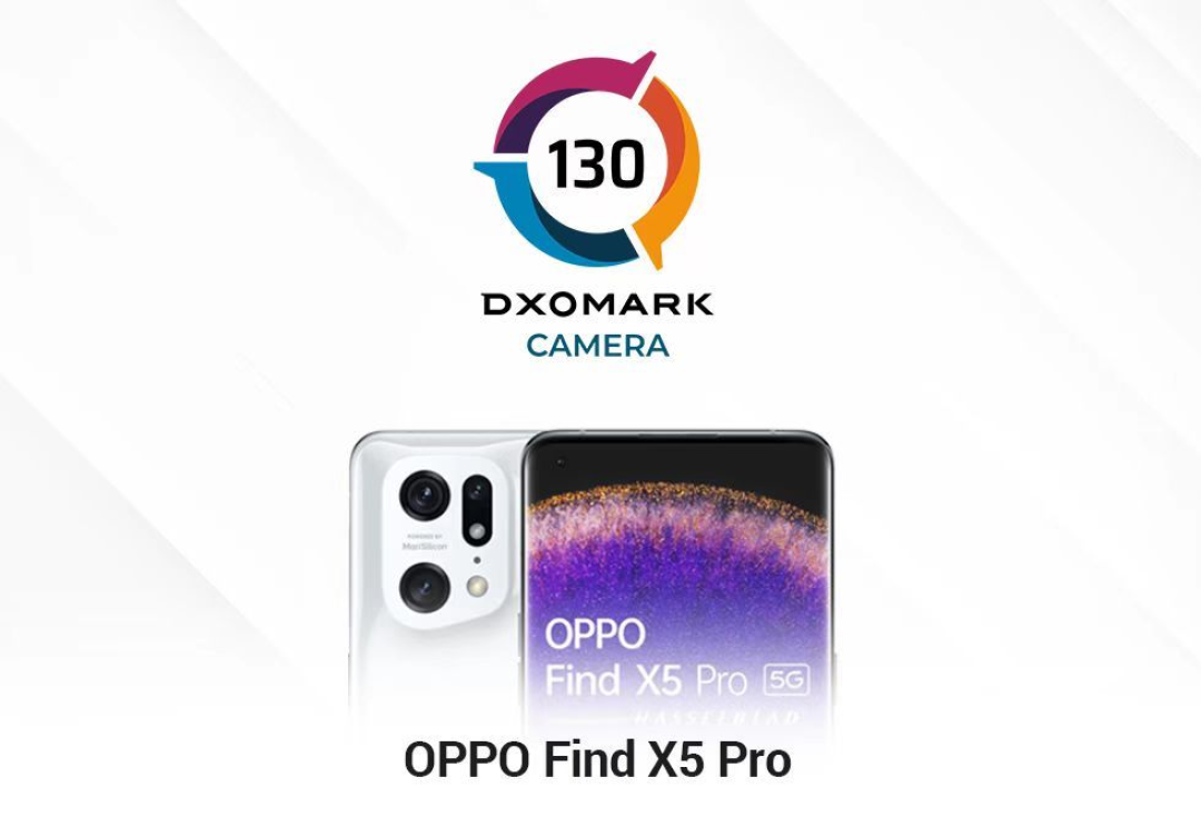 DxOMark 公布 OPPO Find X5 Pro 影像成绩：总分130分，位列总榜22名
