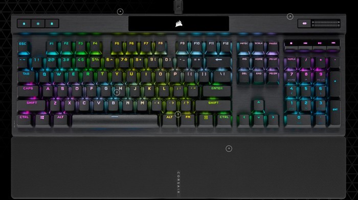 采用光轴：美商海盗船发布 K60 PRO TKL 和 K70 PRO OPX 机械键盘