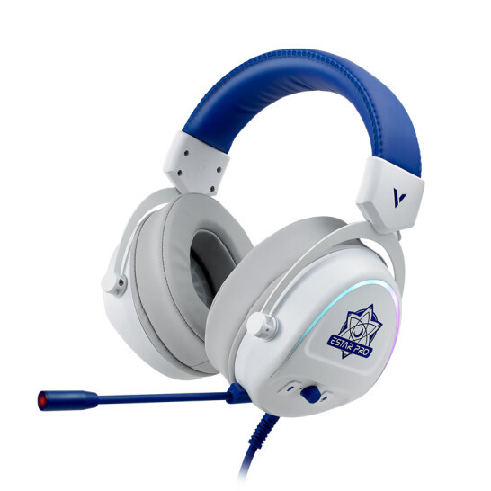 雷柏推出 VH650 eStarPro 战队联名版耳机：虚拟7.1声道、支持RGB