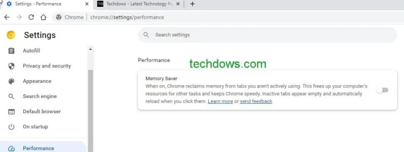 谷歌 Chrome 浏览器增加 内存节省、电池省电模式