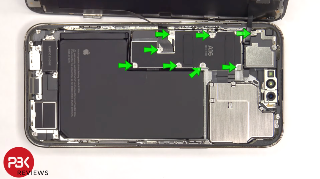 苹果 iPhone 14 Pro Max 拆解出炉：新增石墨垫散热、西数颗粒存储