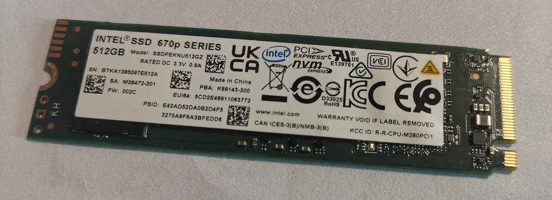 英特尔670P固态硬盘怎么样INTEL 670p：士别三日，当刮目相待_什么值得买