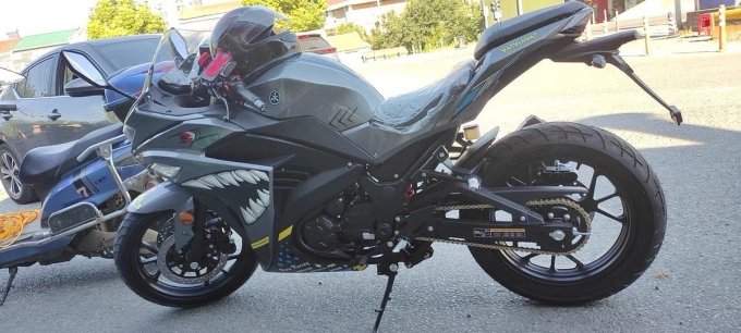 雅马哈摩托车整车怎么样 新款v6摩托车跑车 国四电喷双缸水冷400趴赛