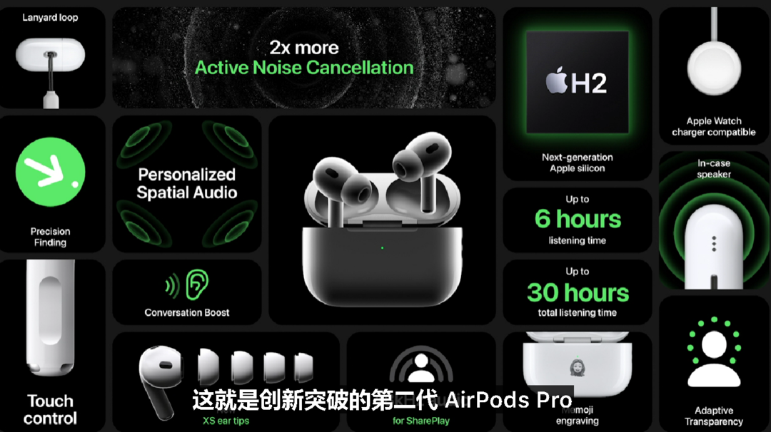 苹果 AirPods Pro 2 准备发货中，9 月 23 日开售