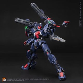 MOSHOW 模寿1/72武田信玄合金可动高达机甲成品模型玩具战国魔神