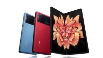 网传丨vivo X Fold+ 官方渲染图曝光：华夏红配色吸睛