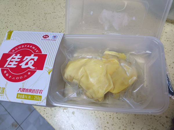 25元的佳农冷冻榴莲就这一个缺点