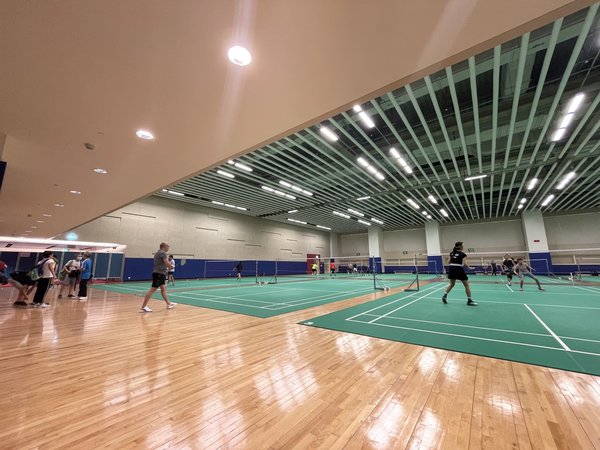 17.41人民幣/小時的羽毛球場地，太值了！