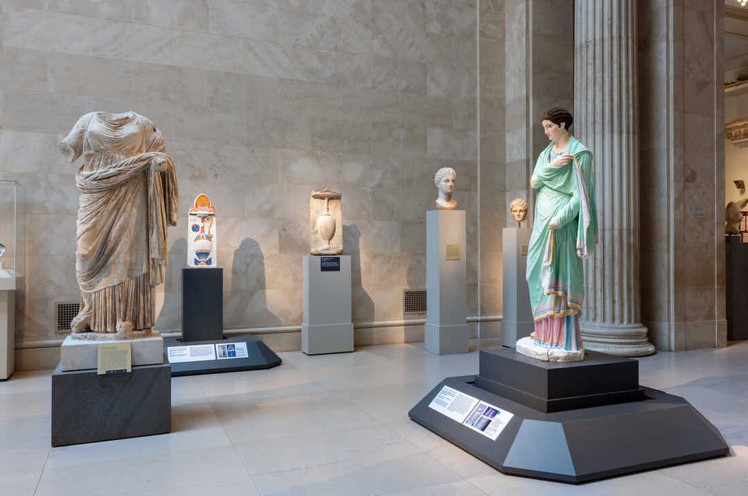 古希腊雕塑竟然不是高贵的白色？五颜六色颠覆你的认知