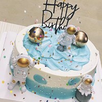 生日蛋糕推荐之宇航员蛋糕