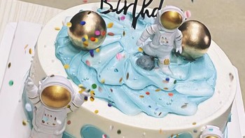 生日蛋糕推荐之宇航员蛋糕
