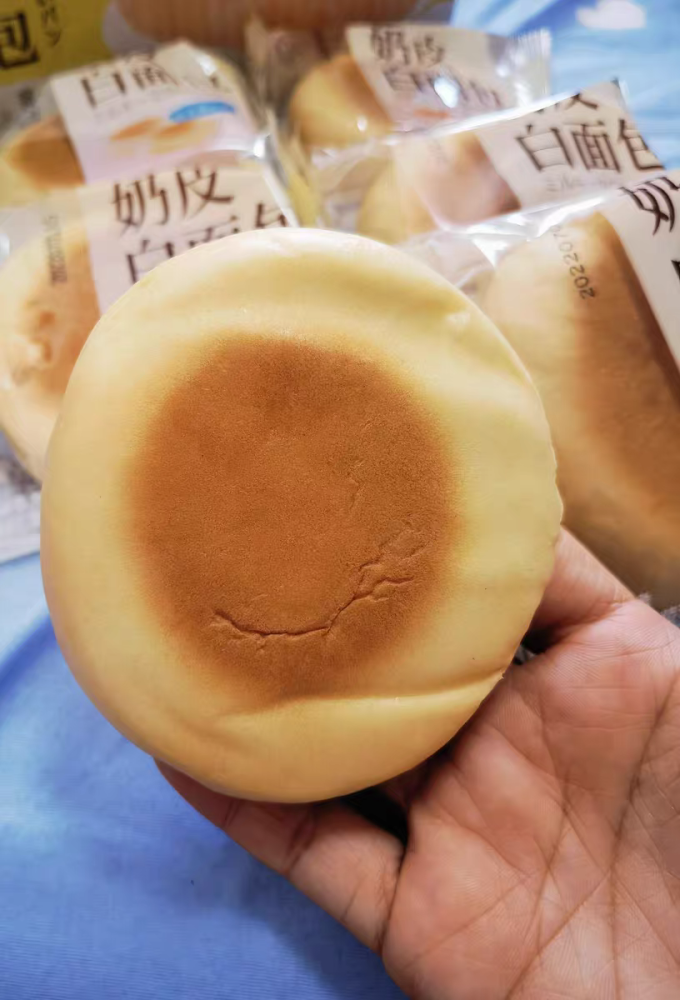 其妙常温蛋糕怎么样 奶皮白面包,绵软又健康_什么值得买