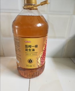 京东京造 物理压榨 一级花生油