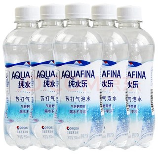 百事可乐纯水乐苏打气泡水300mL*6瓶