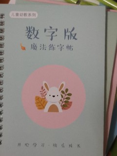 儿童数字描红本幼儿园写字练字帖学前班启蒙