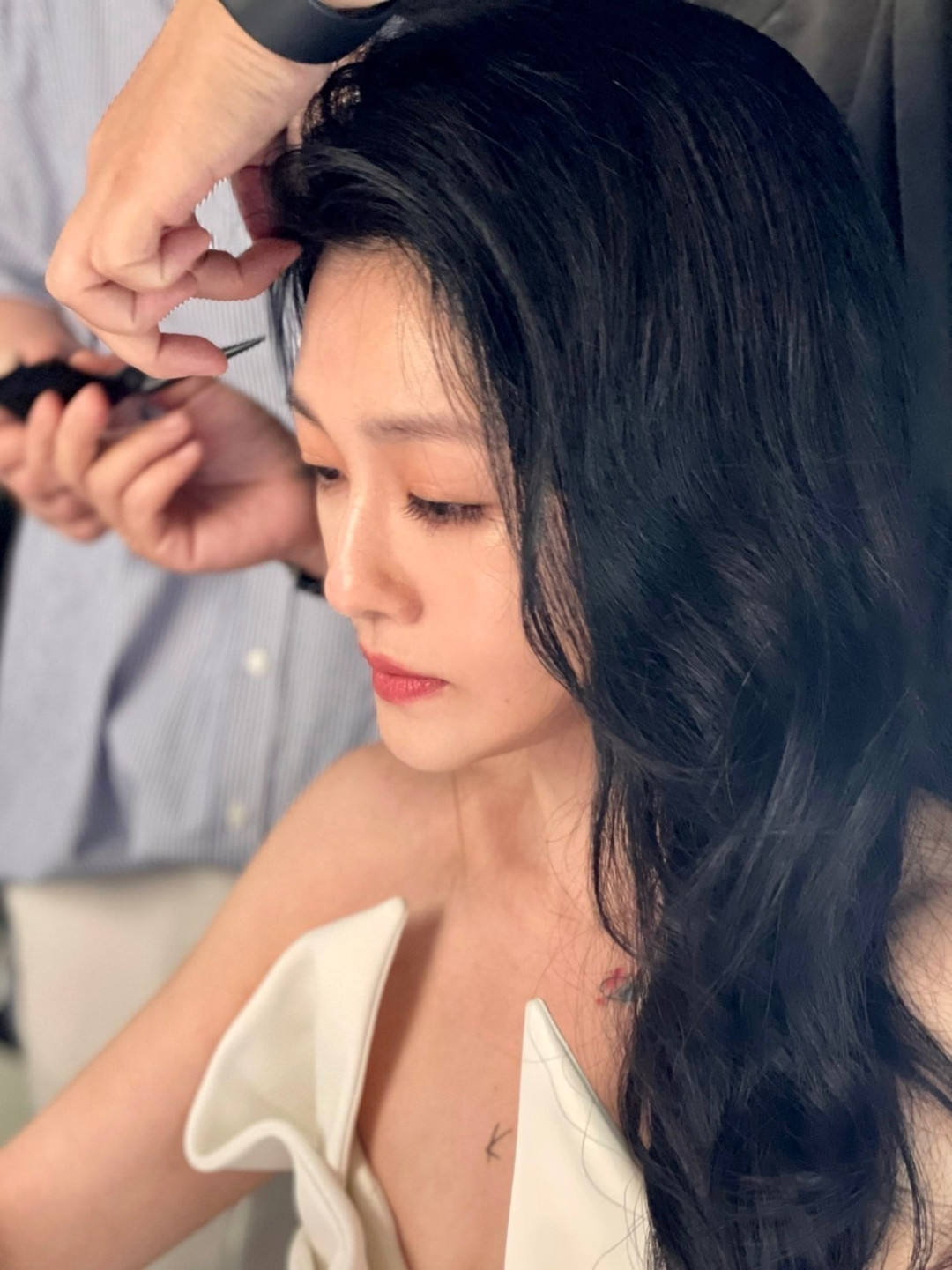 大s再婚后复工图,状态一夜回春!