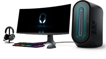 外星人发布新款游戏主机、第二代34英寸量子点技术电竞屏和紧凑键盘