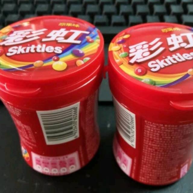 彩色的彩虹糖，原果味120g儿童休闲零食