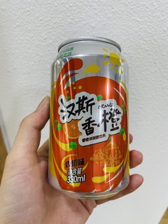 汉斯香橙味碳酸饮料